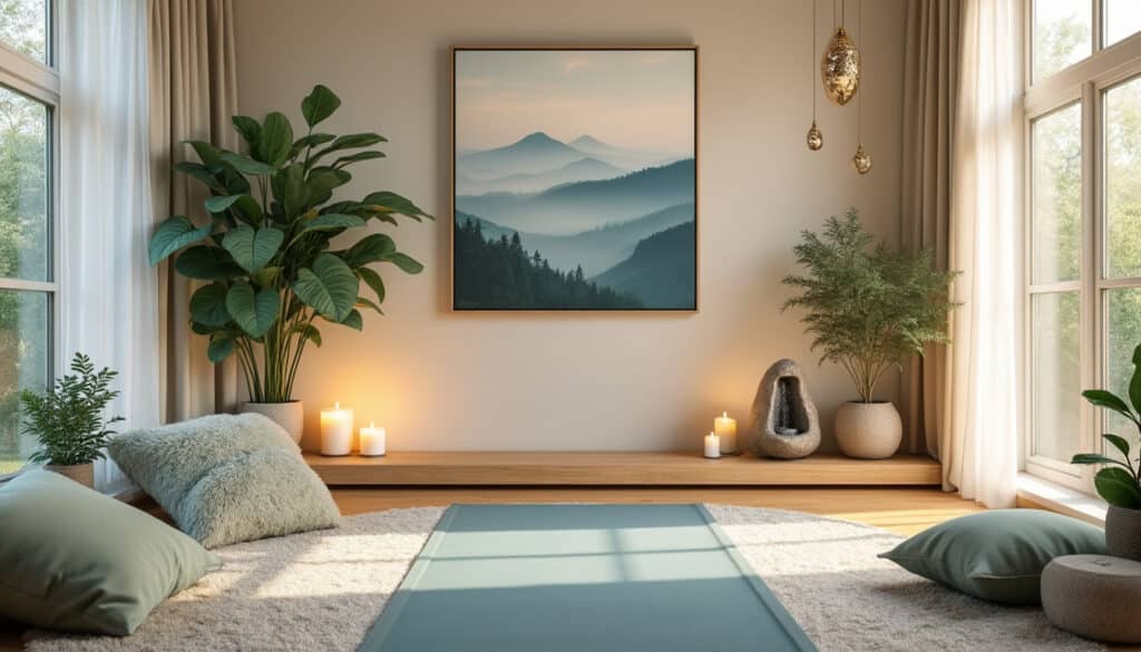 découvrez comment aménager un espace yoga idéal pour la relaxation. transformez votre environnement en un havre de paix avec des conseils sur les couleurs, les accessoires et l'ambiance, afin de favoriser votre bien-être et votre sérénité.