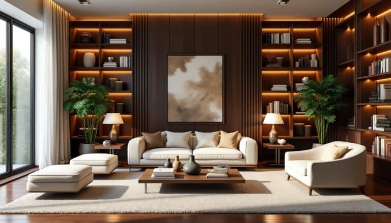 découvrez comment aménager une bibliothèque élégante et fonctionnelle dans votre salon, alliant design et praticité. inspirez-vous de nos conseils pour optimiser votre espace tout en ajoutant une touche décorative à votre intérieur.