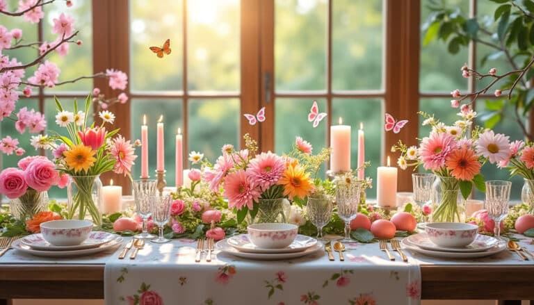 découvrez comment embellir votre table de fête avec une touche printanière. inspirez-vous de nos astuces pour intégrer des éléments floraux, des couleurs vives et des accessoires saisonniers qui apporteront fraîcheur et convivialité à vos célébrations. réveillez votre créativité et charmez vos invités avec une décoration mémorable.