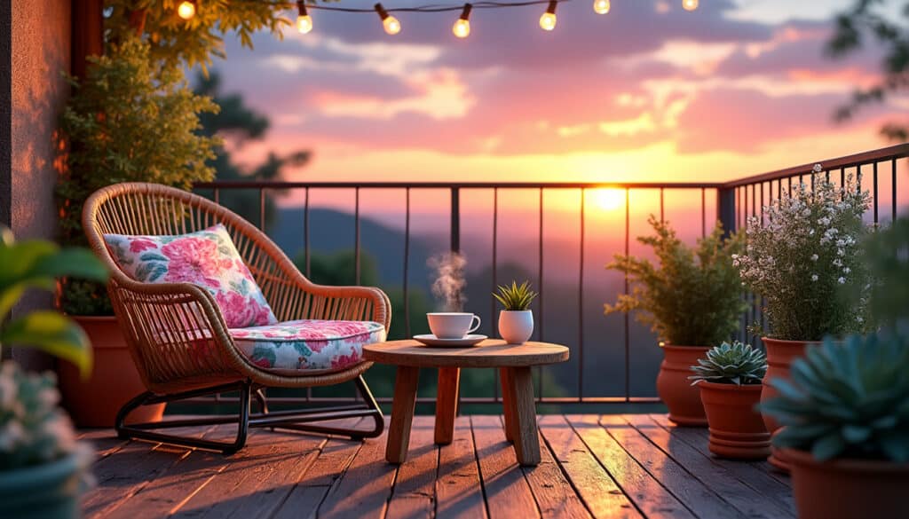 découvrez comment transformer votre balcon en un espace extérieur confortable et accueillant. transformez chaque mètre carré en un havre de paix avec des astuces de décoration, des choix de mobilier adaptés et des idées d'aménagement. profitez pleinement de votre balcon, été comme hiver, avec des conseils pratiques et inspirants.