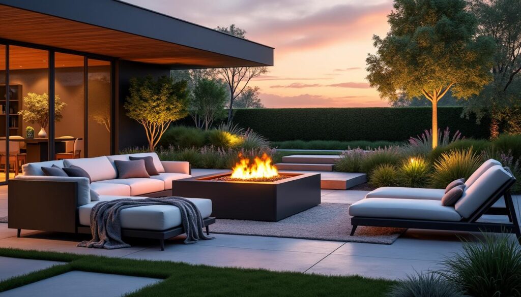 transformez votre jardin moderne en un espace accueillant avec un brasero de grande capacité. créez des moments conviviaux autour de la chaleur agréable des flammes, tout en ajoutant une touche élégante à votre extérieur. parfait pour des soirées entre amis et des repas en plein air, ce brasero est l'accessoire idéal pour une ambiance chaleureuse et chaleureuse.